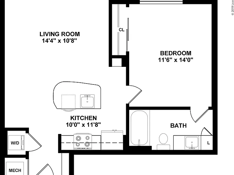 the ARDENT | ONE BEDROOM, ONE BATH STUDIO, 686 TOTAL SF the ARDENT | ONE BEDROOM, ONE BATH STUDIO, 686 TOTAL SF
