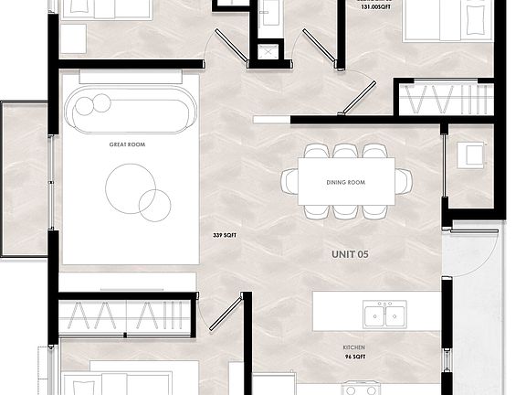 2nd image of 5423 NE Miami Ct #5