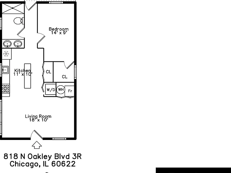 818 N Oakley Blvd #2R — Photo 13