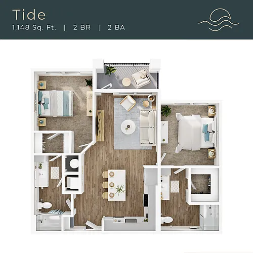 Floor plan Tide
