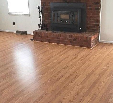 Fireplace and wood heater insert.