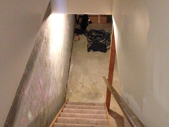 Stairs to basement