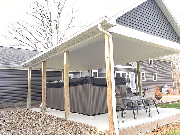 pavillion with swim spa