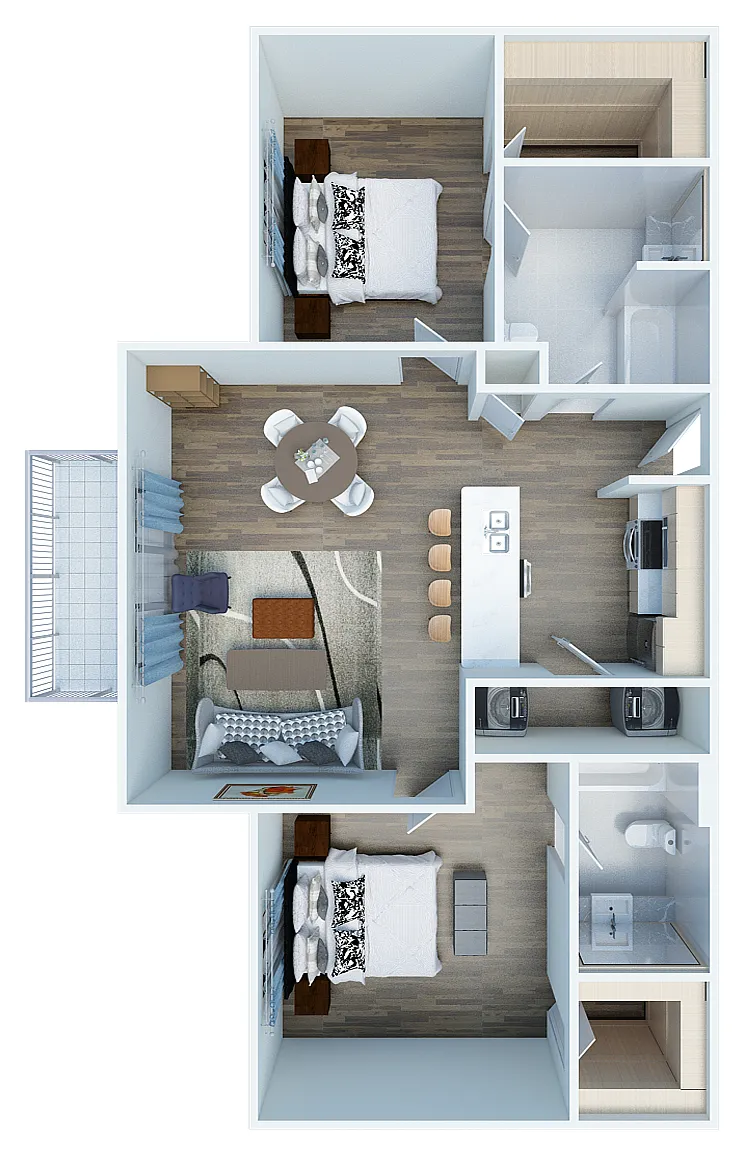Floor plan Carter