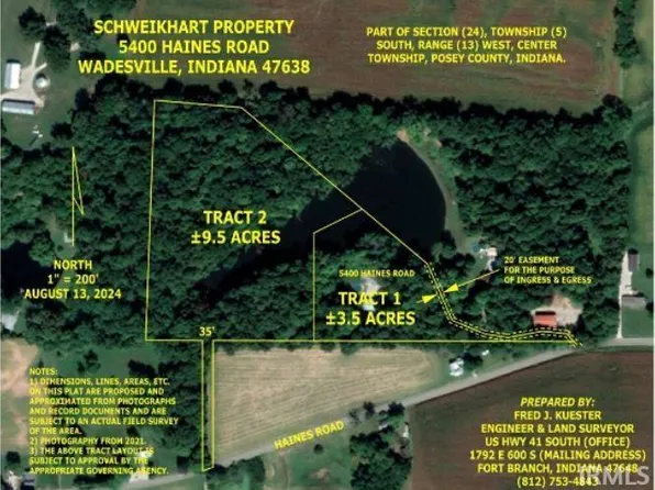 5225 Haines Rd, Wadesville, IN 47638