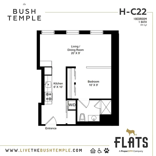 Floor plan H-C22
