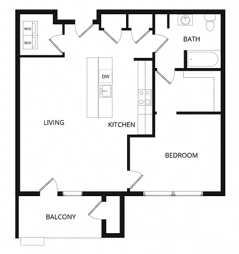 Floor plan English Oak