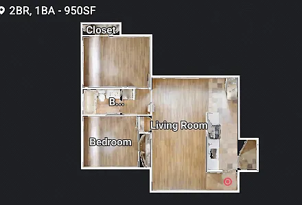 2235 Bonar Unit D Layout