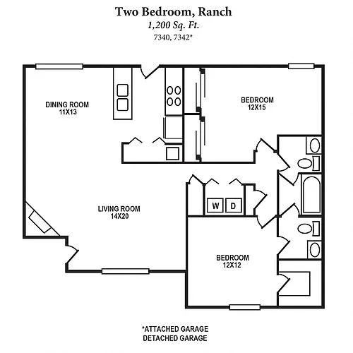 Floor plan 7342
