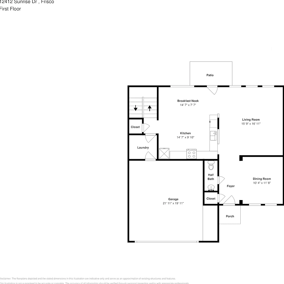 12412 Sunrise Dr Frisco, TX 75034 — Photo 2
