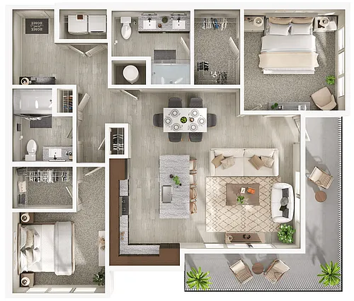 Floor plan Spruce II