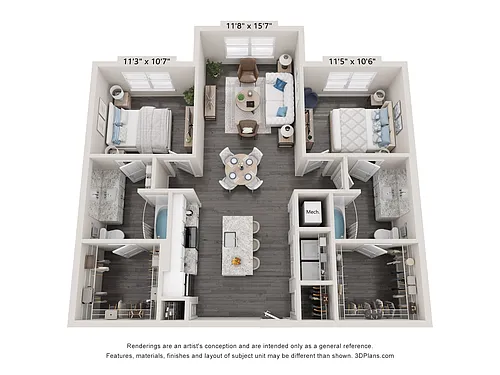 Floor plan Magnolia