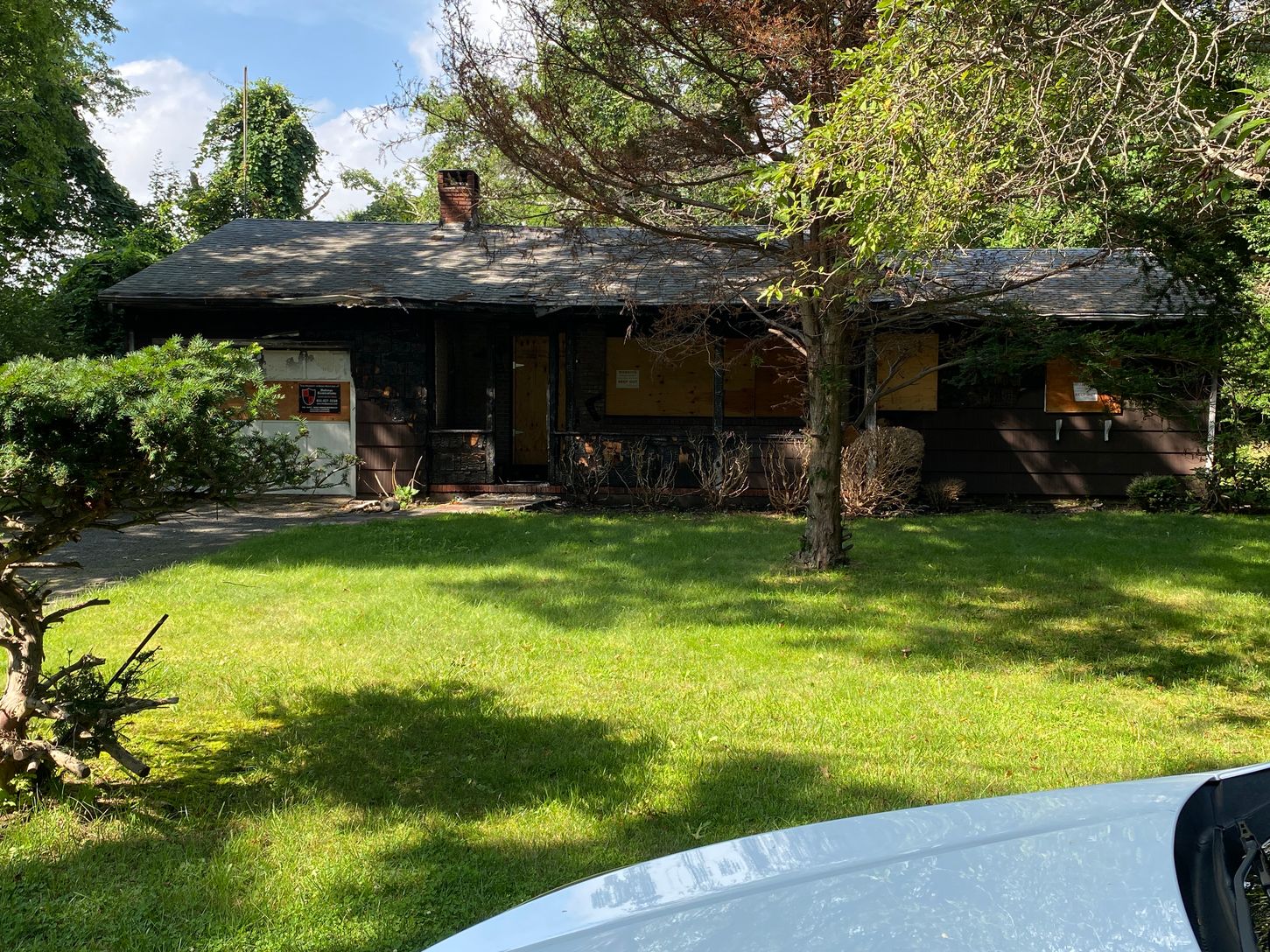  Front of Existing Ranch/ NOT habitable