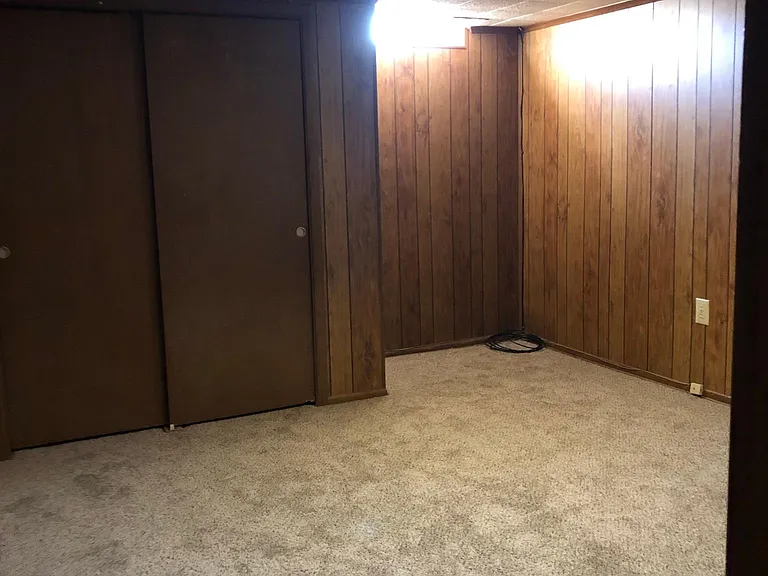 Secondary Basement Office with Closet