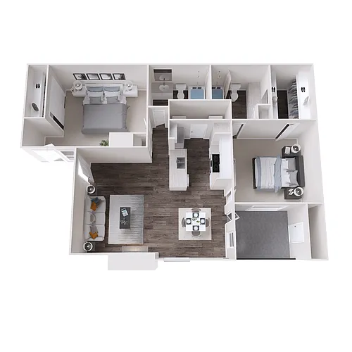 Floor plan B3