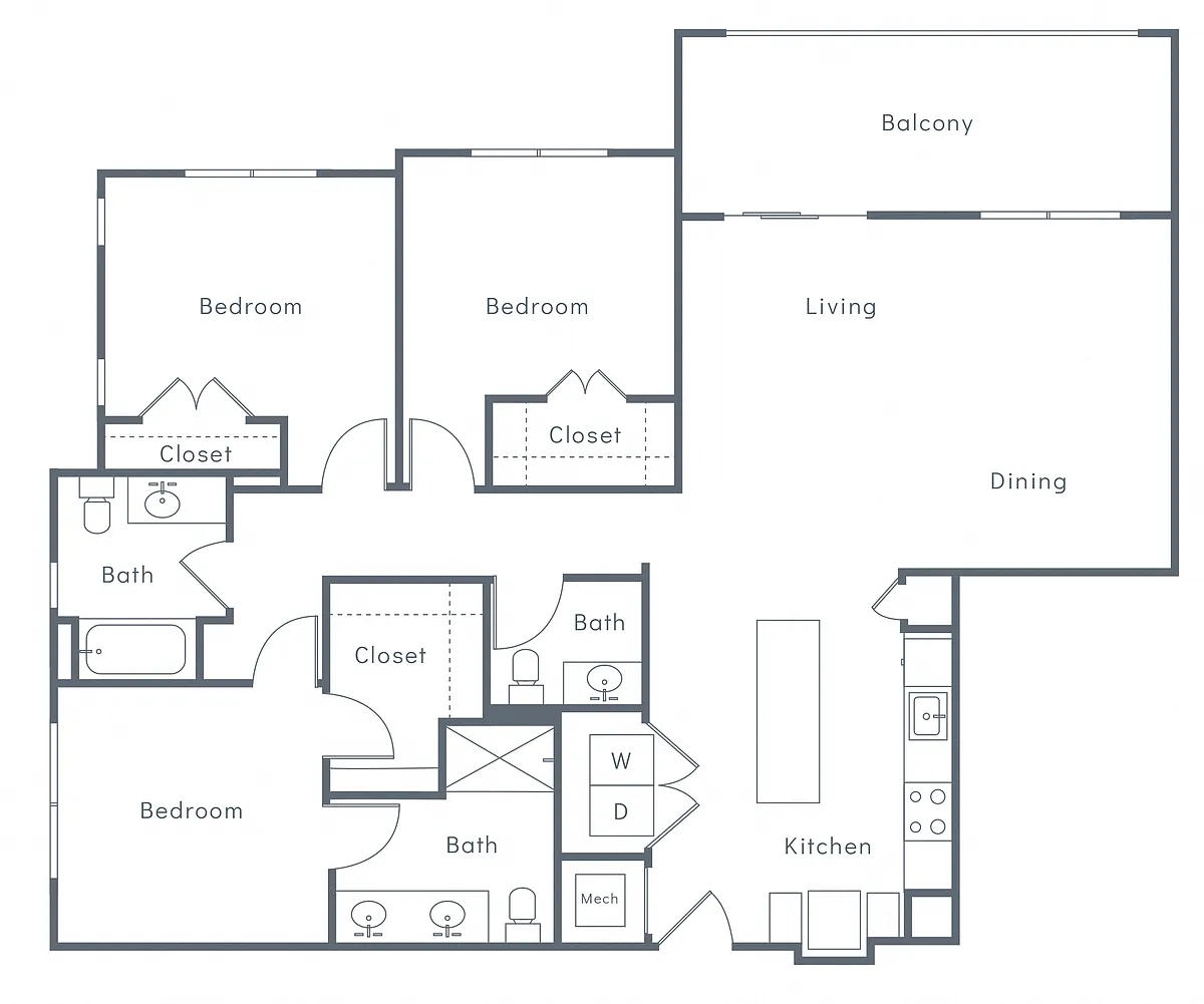 Floor plan C1