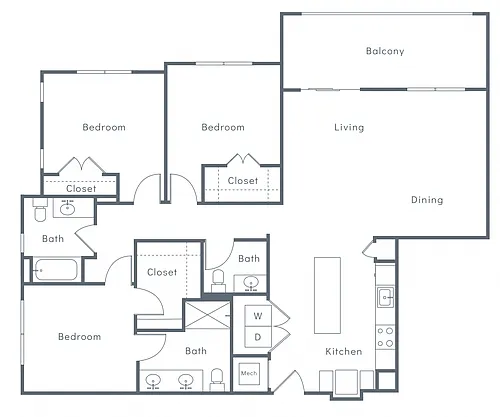 Floor plan C1