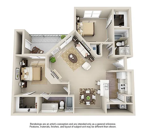 Floor plan Cherry Bark Signature