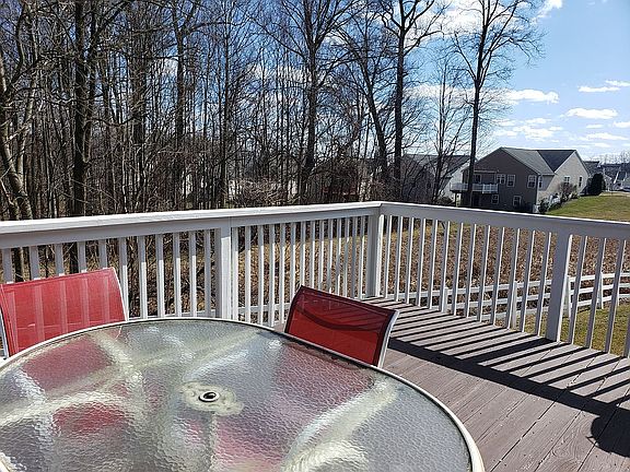 Back Deck at woods 
