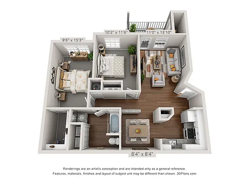 Floor plan The Dunes