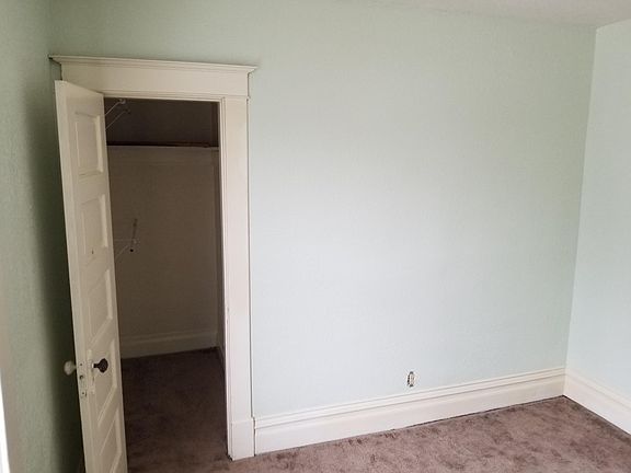 Main floor bedroom with closet