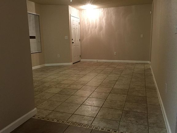 Living room and side entry