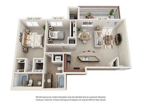 Floor plan Dante