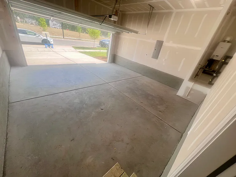 Two car garage