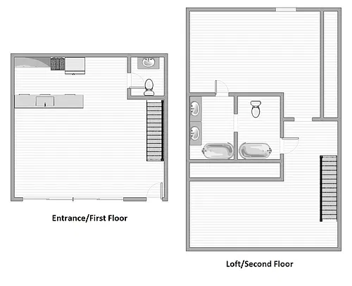 Floor plan 2 Bedroom