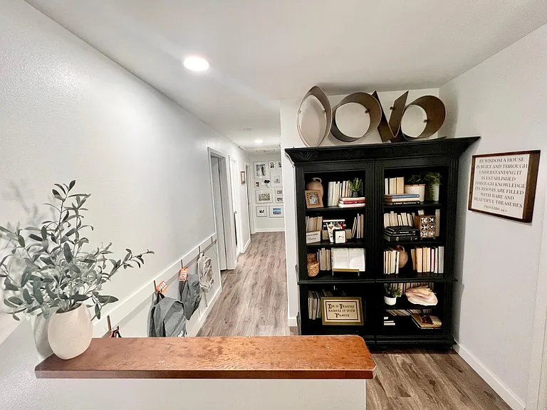 upstairs hallway