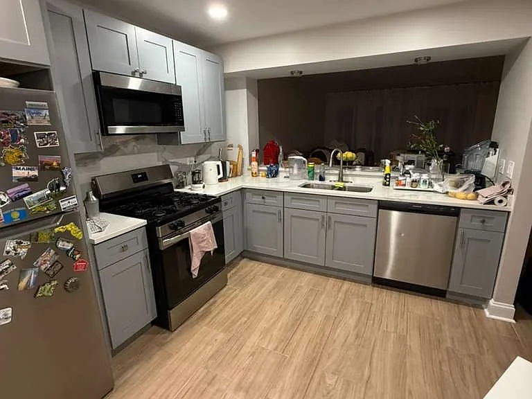 Kitchen stainless steel appliances all new 2024