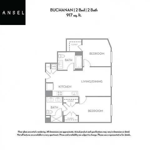 Floor plan Buchanan