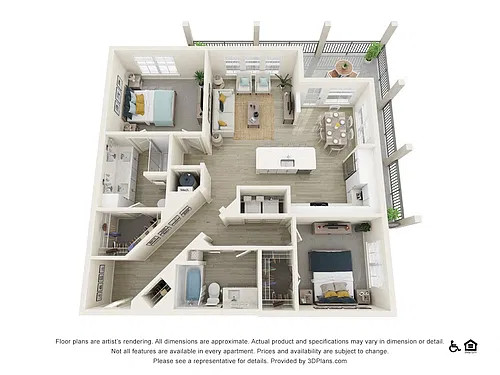 Floor plan B3