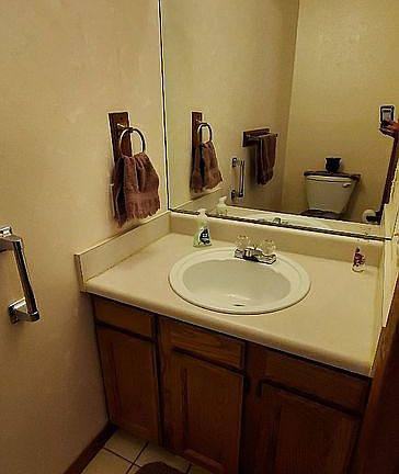 main floor half bath
