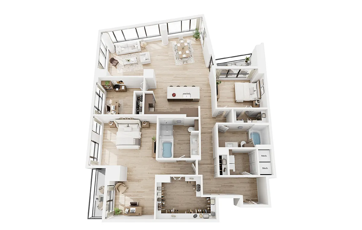 Floor plan T