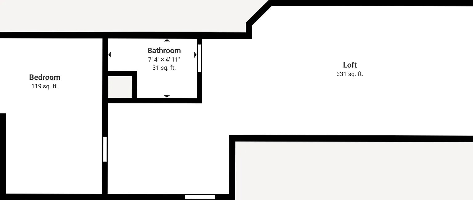 (949) Harrison Street Plex - 1 Bed / 1 Bathroom — Photo 4