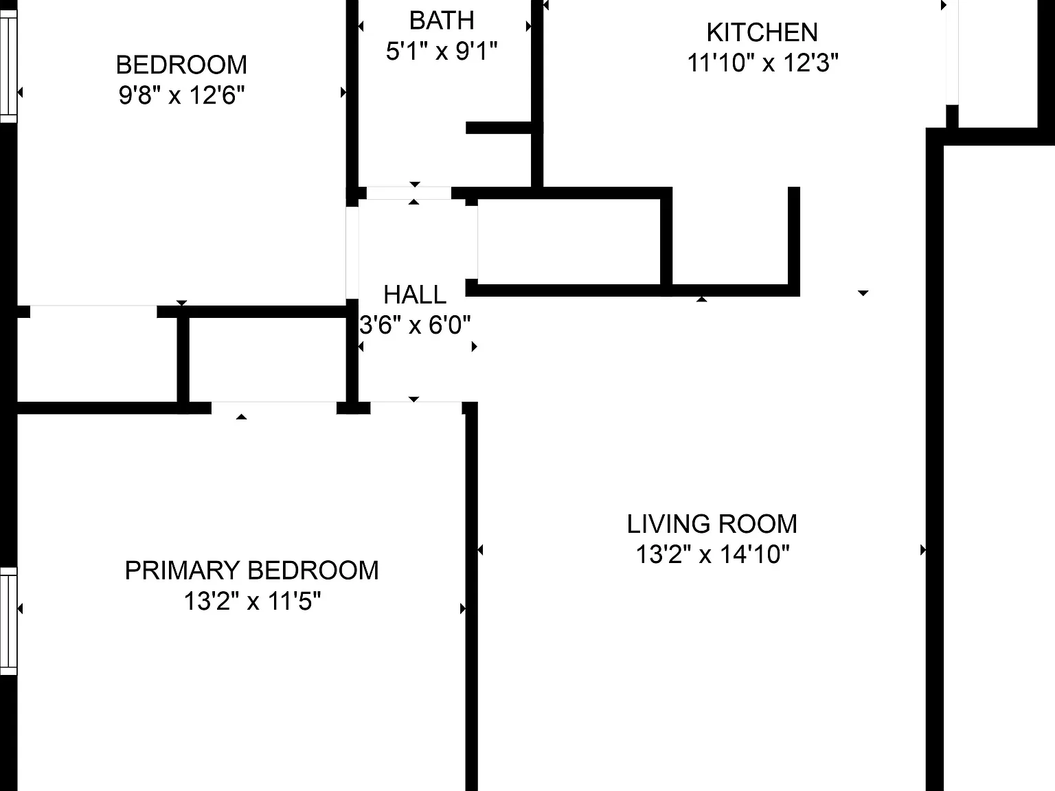 2 bed, 900 sqft, $1,050 — Photo 2