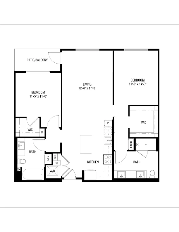 Floor plan B1