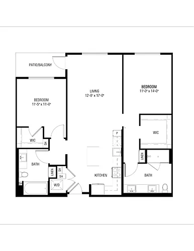 Floor plan B1