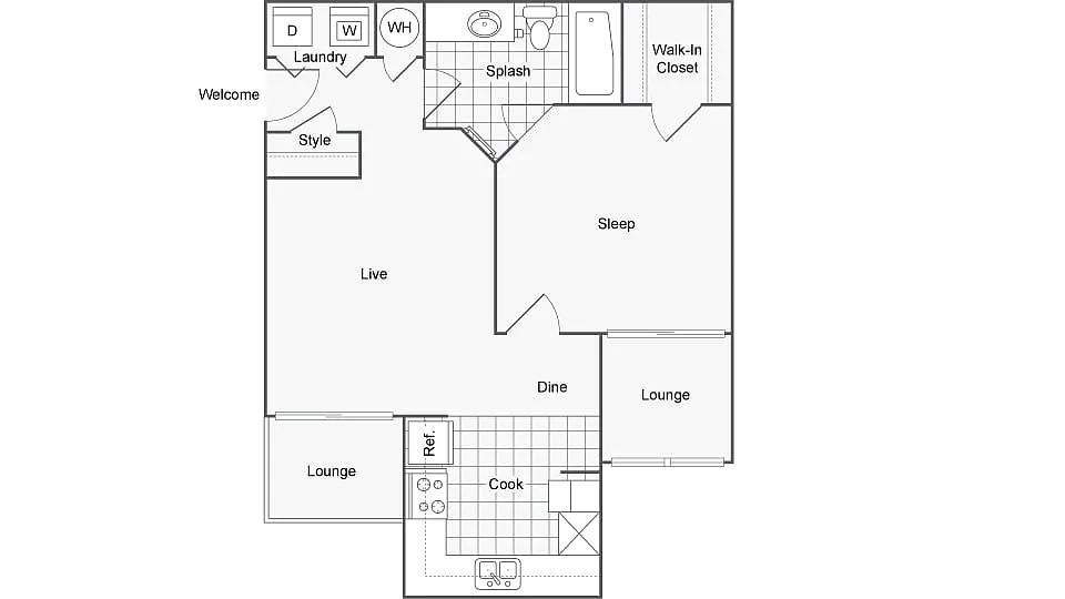 Floor plan Autograph