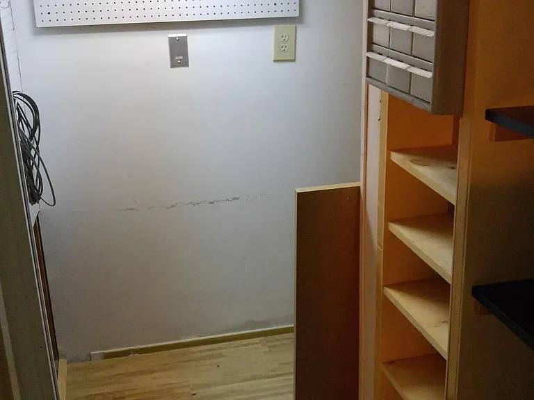Under-stair storage or optional Harry-Potter-Style office.