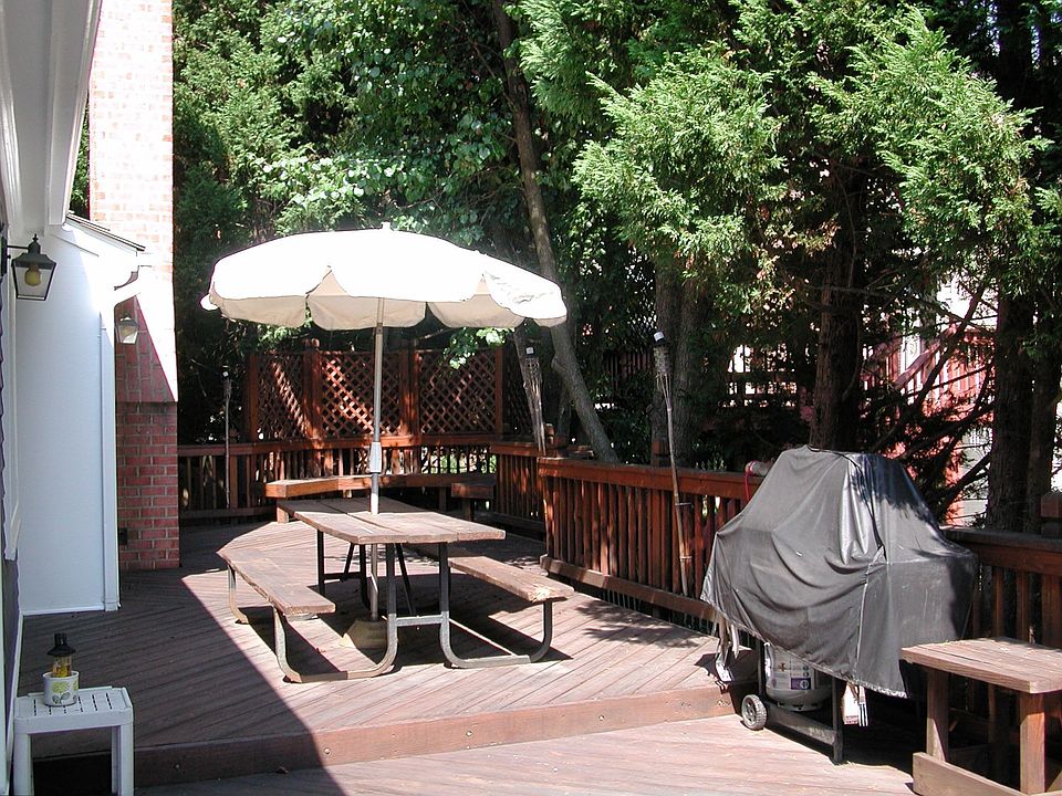 Huge private deck