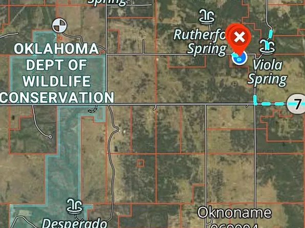 6600 E Delaware Rd, Milburn, OK 73450