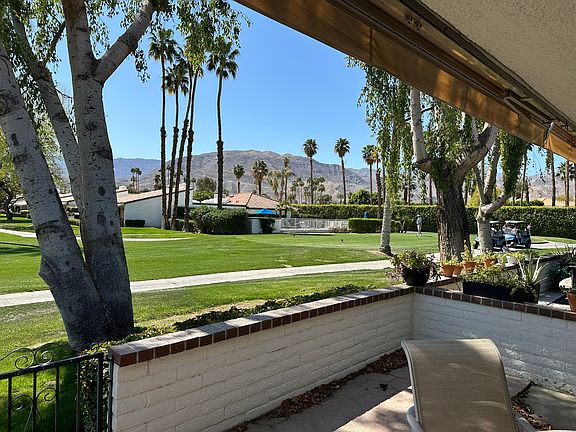 View from private patio
