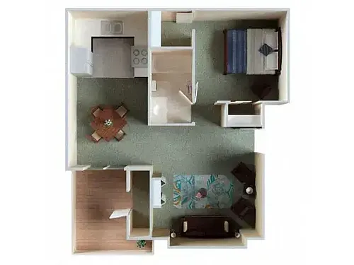 Floor plan The American