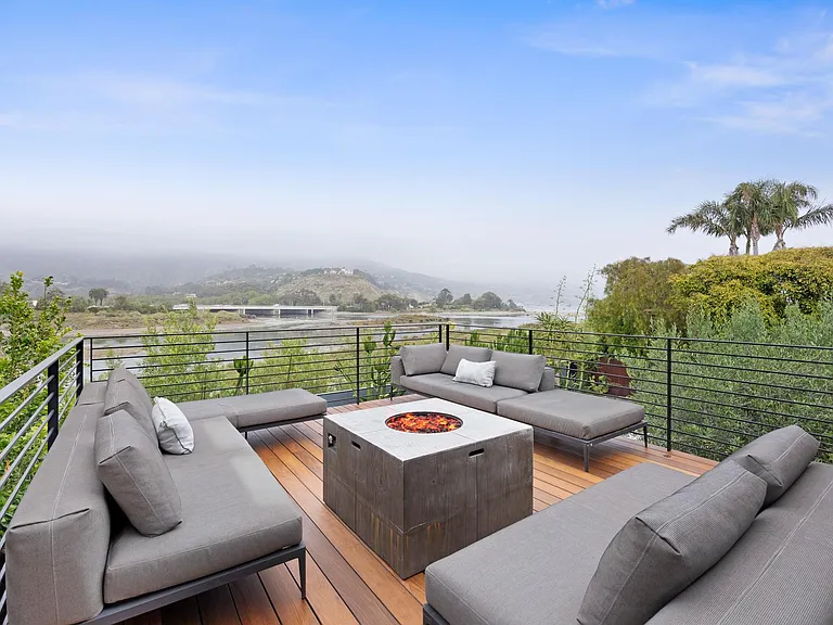 Step out to enjoy your morning coffee with fresh air and sunlight.
