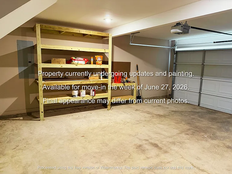 Garage Shelves not included