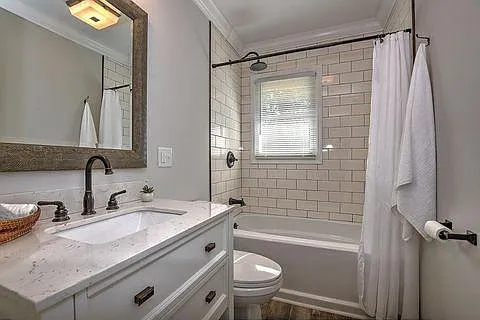 Hall bath.