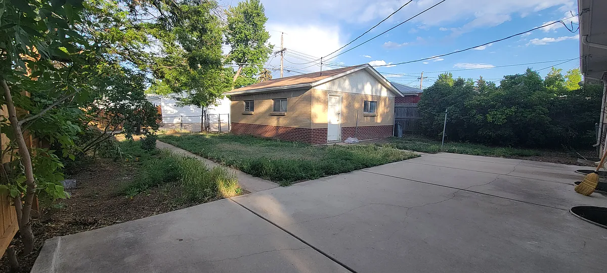 back yard - 1774 S Bryant St