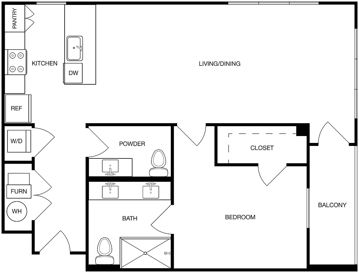 Floor plan 1A